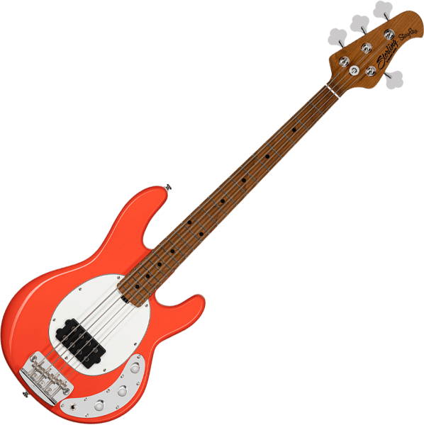 【美品】Sterling StingRay エレキベース 赤 Electric Bass Guitar Sterling by Music Man StingRay Ray4 Red