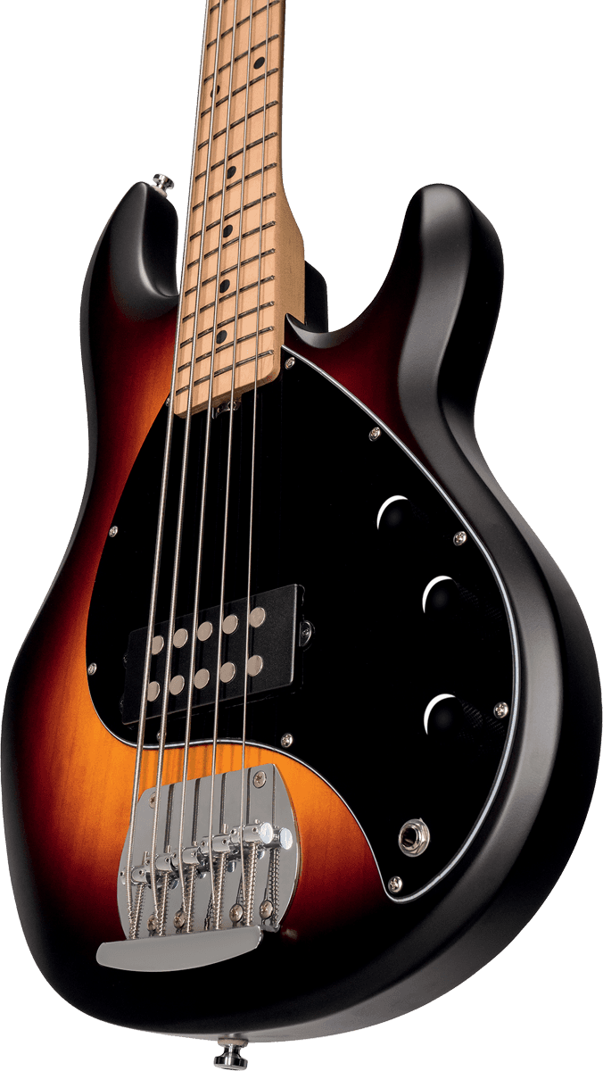 Sterling By Musicman Sub Ray5 5-cordes Active Mn - Vintage Sunburst Satin - Basse Électrique Solid Body - Variation 3