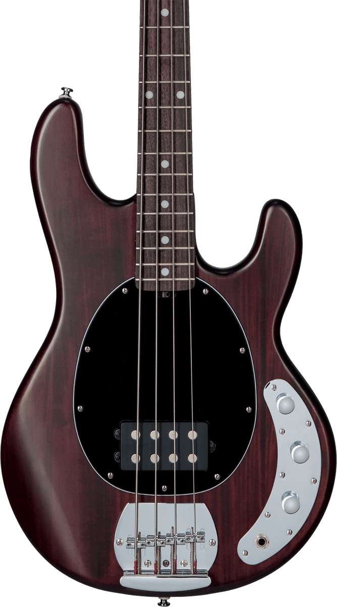 Sterling By Musicman Sub Ray4 Active Jat - Walnut Satin - Basse Électrique Solid Body - Variation 1