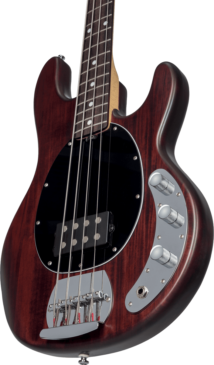 Sterling By Musicman Sub Ray4 Active Jat - Walnut Satin - Basse Électrique Solid Body - Variation 3
