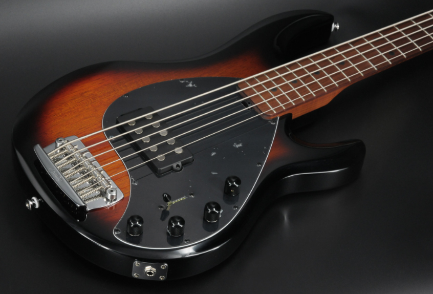 Sterling By Musicman Stingray5 Ray35 5c H Active Mn - Vintage Sunburst - Basse Électrique Solid Body - Variation 1