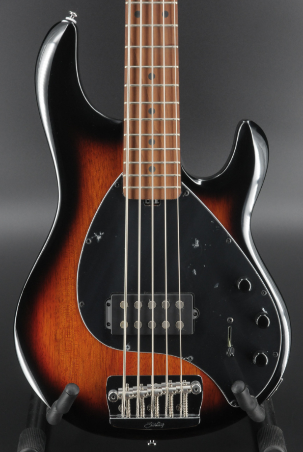 Sterling By Musicman Stingray5 Ray35 5c H Active Mn - Vintage Sunburst - Basse Électrique Solid Body - Variation 2