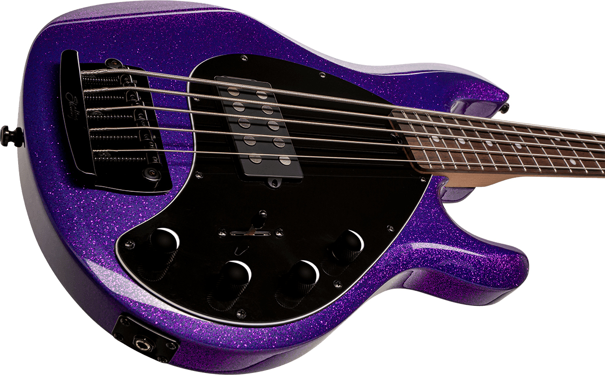 Sterling By Musicman Stingray5 Ray35 5c H Active Rw - Purple Sparkle - Basse Électrique Solid Body - Variation 2