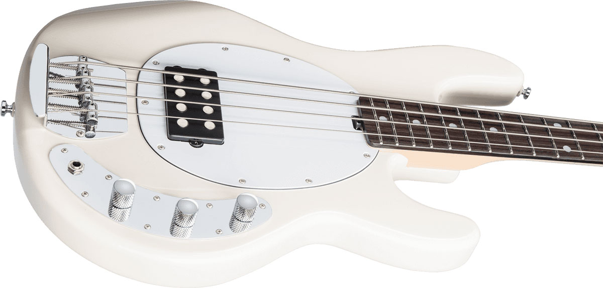 Sterling By Musicman Sub Ray4 Active Jat - Vintage Cream - Basse Électrique Solid Body - Variation 3
