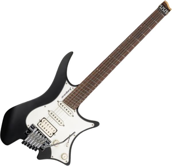 Strandberg Boden Classic NX 6 Tremolo - black Multi-scale gitaar