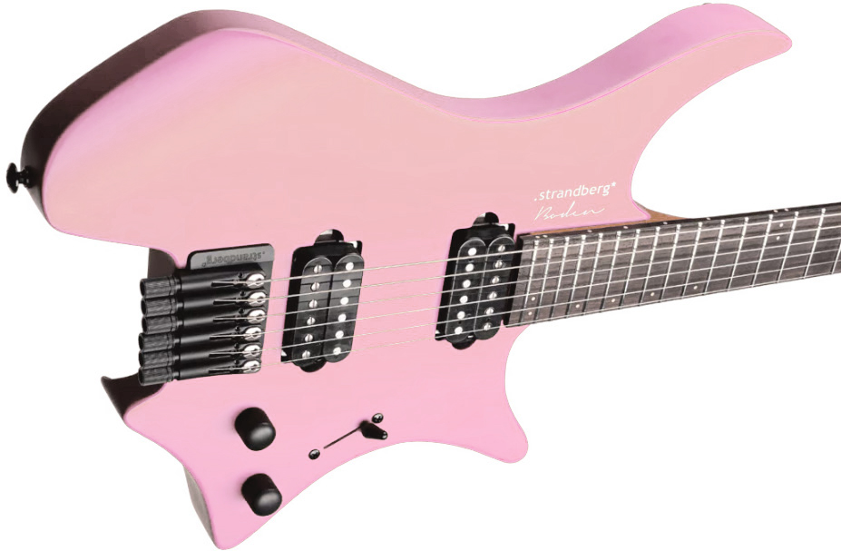 Strandberg Boden Essential 6 2h Ht Rw - Coral Pink - Guitare Électrique MÉtal - Variation 2