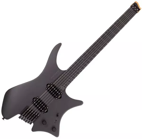 Guitare électrique multi-scale Strandberg Boden Metal NX 6 - Black granite