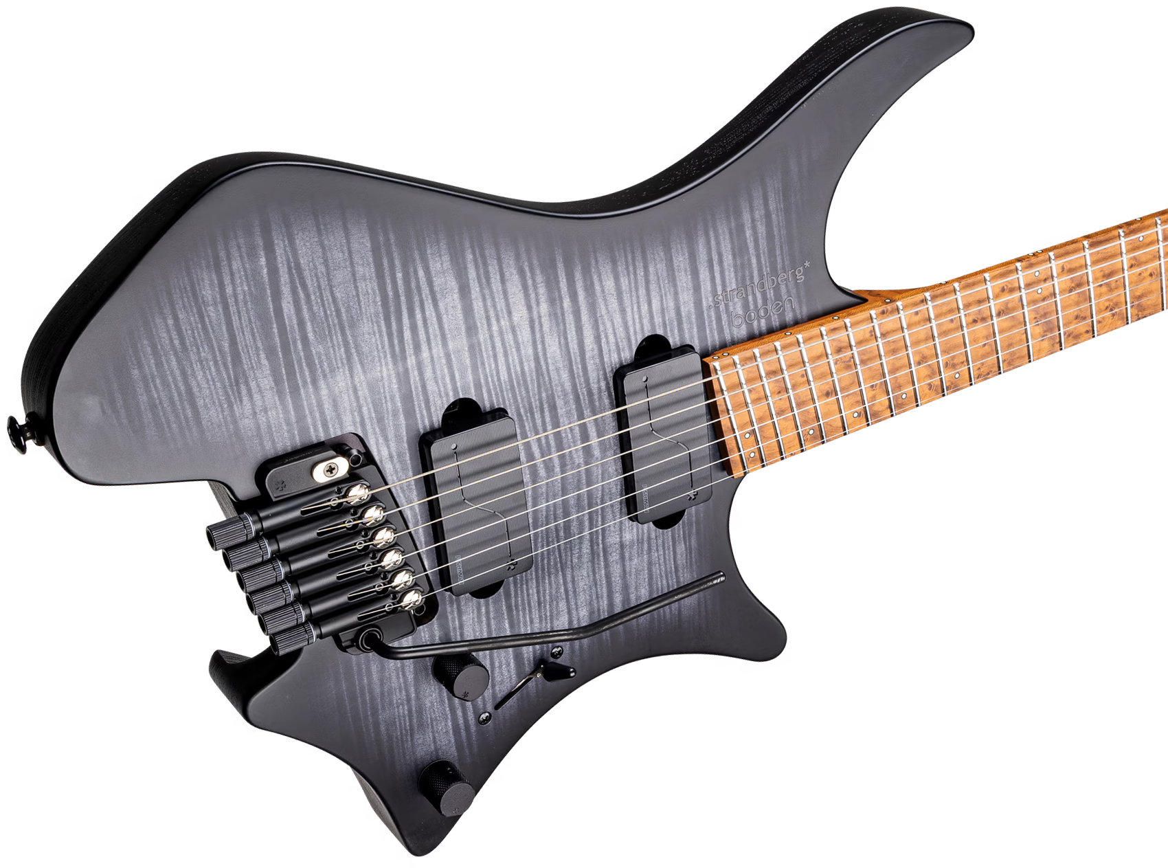 Strandberg Boden Original N2.6t 6c 2h Fishman Fluence Trem Mn - Black Denim Burst Satin - Guitare Électrique Multi-scale - Variation 2