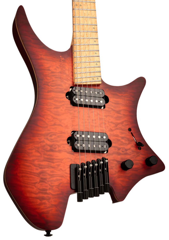 Strandberg Boden Original Nx 6c Multiscale 2h Fishman Fluence Modern Ht Mn - Autumn Red - Guitare Électrique Multi-scale - Variation 7