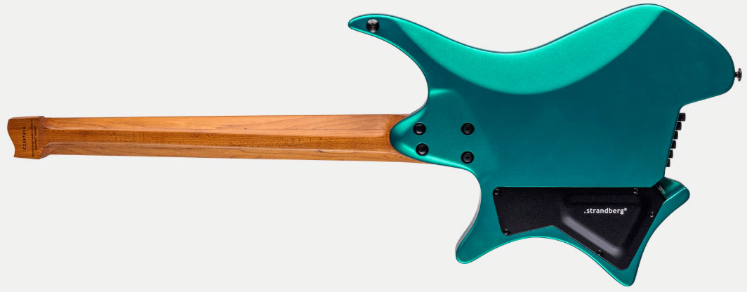 Strandberg Boden Standard N2.6 6c 2h Fishman Fluence Ht Mn - Transformative Teal Metallic - Guitare Électrique Multi-scale - Variation 2