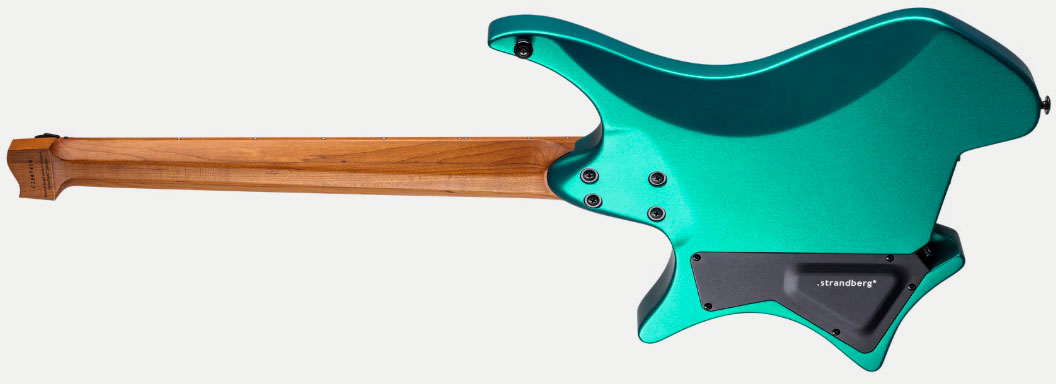Strandberg Boden Standard N2.6 6c 2h Fishman Fluence Ht Mn - Transformative Teal Metallic - Guitare Électrique Multi-scale - Variation 3