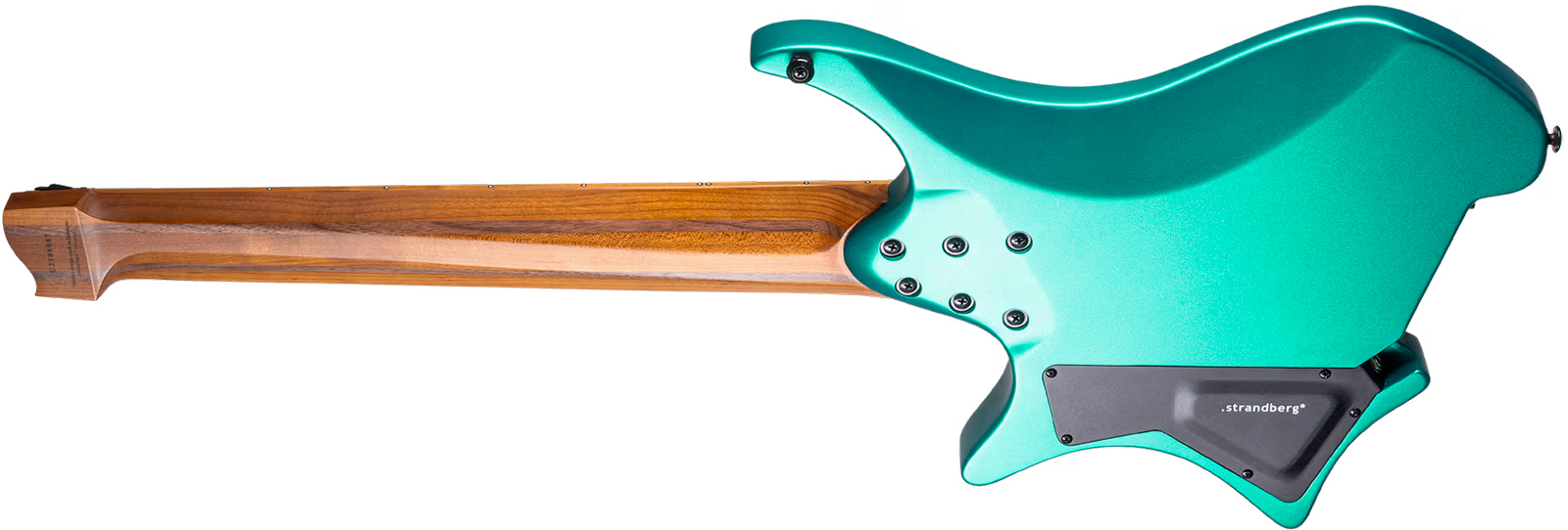 Strandberg Boden Standard N2.8 8c Multiscale 2h Seymour Duncan Ht Mn - Transformative Teal Metallic - Guitare Électrique Multi-scale - Variation 1