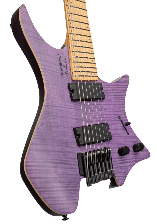 Strandberg Boden Standard Nx 7c Multiscale 2h Ht Mn - Translucent Purple - Guitare Électrique Multi-scale - Variation 3