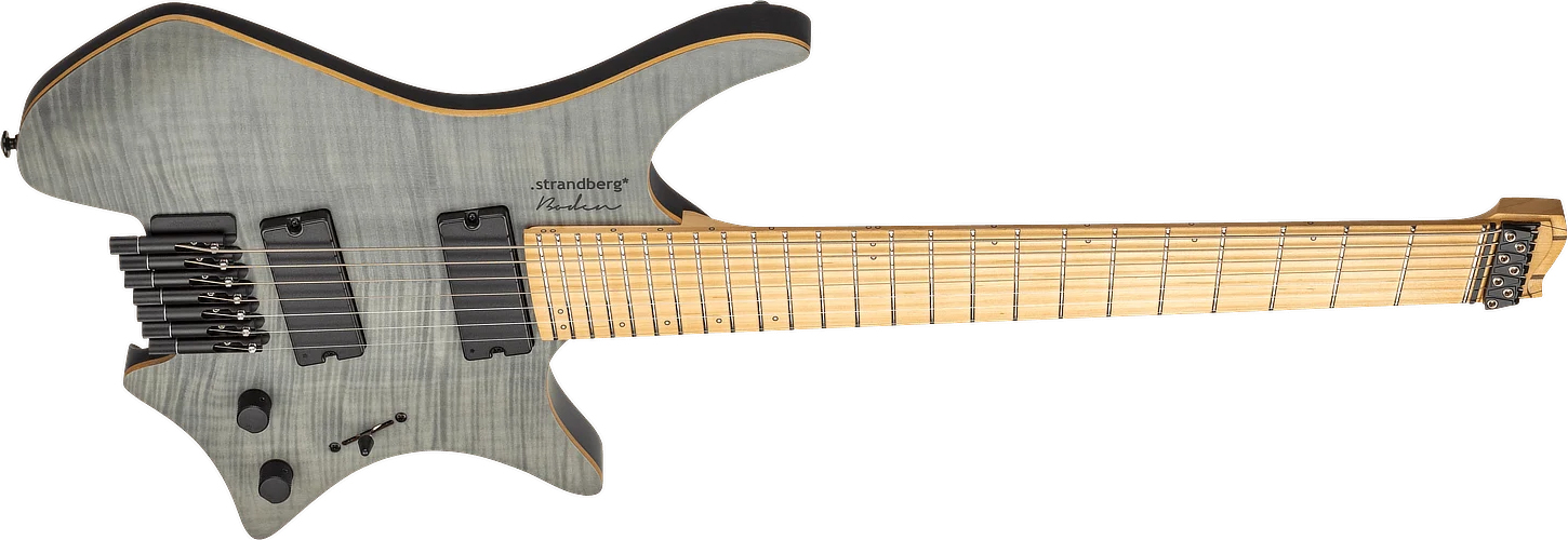 Strandberg Boden Standard Nx 7c Multiscale 2h Ht Mn - Charcoal - Guitare Électrique Multi-scale - Variation 1