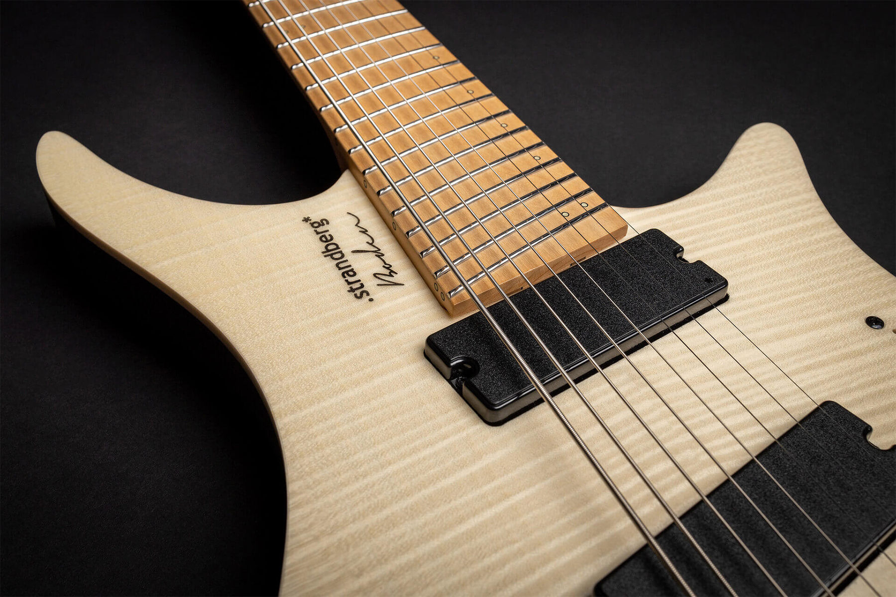 Strandberg Boden Standard Nx 8c Multiscale 2h Ht Mn - Natural - Guitare Électrique Multi-scale - Variation 5