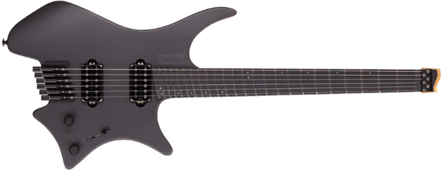 Strandberg Boden Metal Nx 6 2h Ht Ric - Black Granite - Guitare Électrique Multi-scale - Main picture