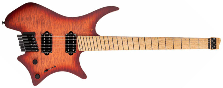 Strandberg Boden Original Nx 6c Multiscale 2h Fishman Fluence Modern Ht Mn - Autumn Red - Guitare Électrique Multi-scale - Main picture