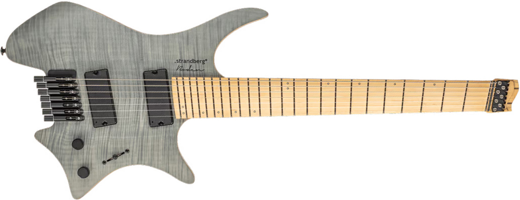 Strandberg Boden Standard Nx 7c Multiscale 2h Ht Mn - Charcoal - Guitare Électrique Multi-scale - Main picture