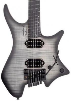 Guitare électrique multi-scale Strandberg Boden Prog NX 6 - Charcoal black