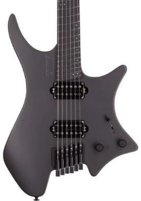 Guitare électrique multi-scale Strandberg Boden Metal NX 6 - Black granite