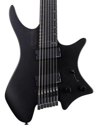 Guitare électrique multi-scale Strandberg Boden Metal NX 7-String - Black Granite