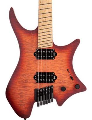 Guitare électrique multi-scale Strandberg Boden Original NX 6 - Autumn red