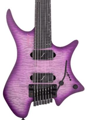 Guitare électrique multi-scale Strandberg Boden Prog NX 7-String - Twilight Purple