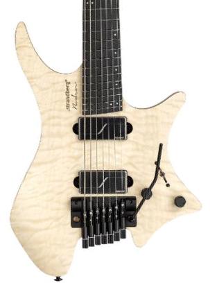 Guitare électrique multi-scale Strandberg Boden Prog NX 7-String - Natural Quilt