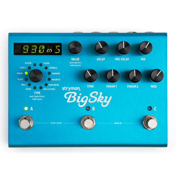 Strymon Bigsky Multidimensional Reverb - - PÉdale Reverb / Delay / Echo - Variation 1