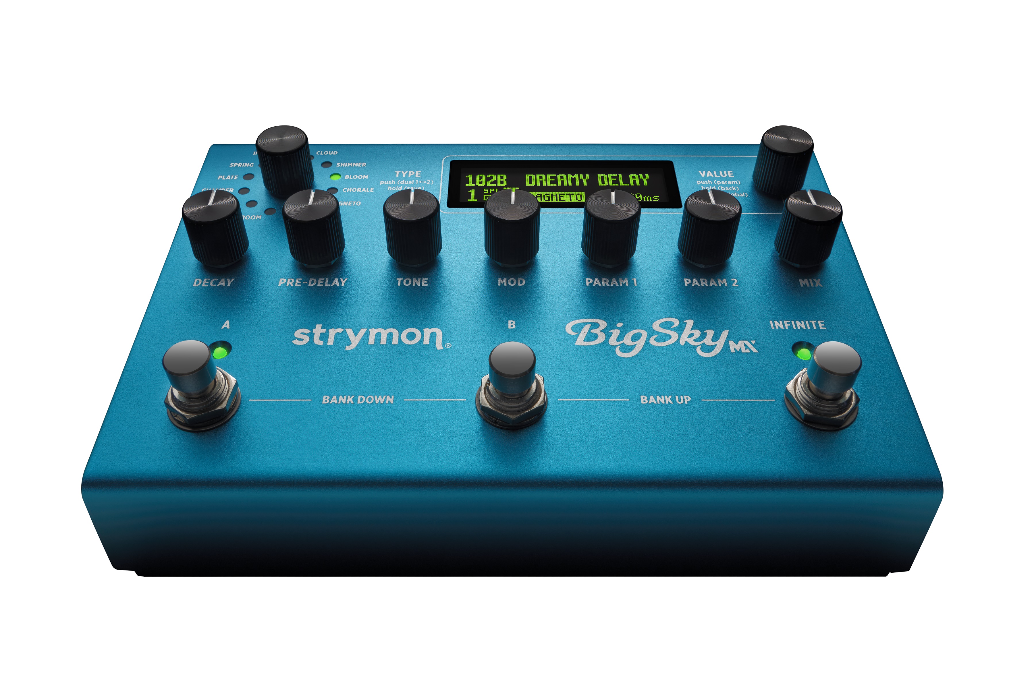 Strymon Bigsky Mx - PÉdale Reverb / Delay / Echo - Variation 1
