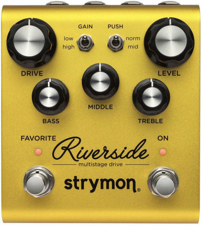 Strymon Riverside Multistage Drive - PÉdale Overdrive / Distortion / Fuzz - Main picture