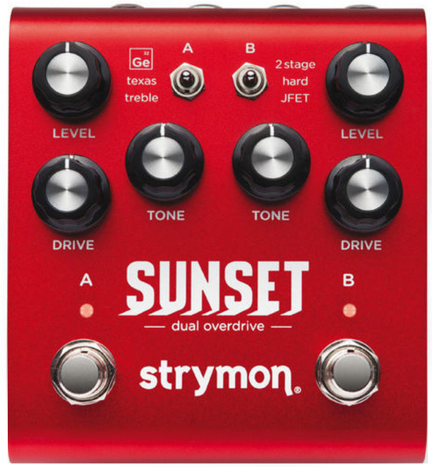 Strymon Sunset Dual Overdrive - PÉdale Overdrive / Distortion / Fuzz - Main picture