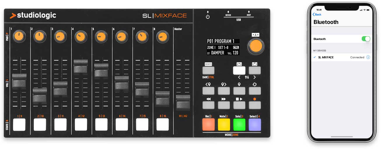 Studiologic Sl Mixface - ContrÔleur Midi - Variation 4