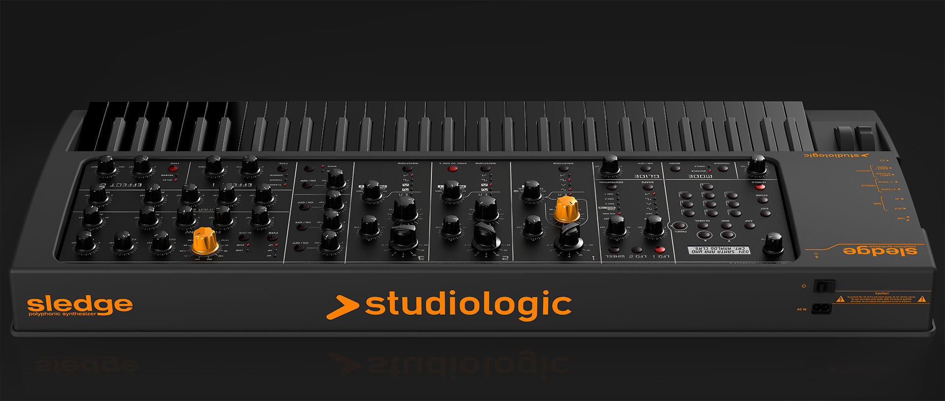 Studiologic Sledge Black Edition - SynthÉtiseur - Variation 1