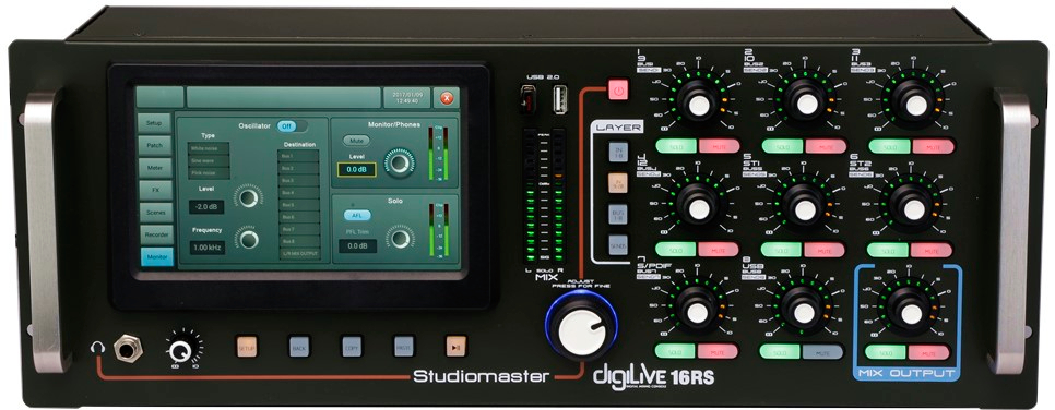 Studiomaster Digilive 16rs - Table De Mixage NumÉrique - Main picture