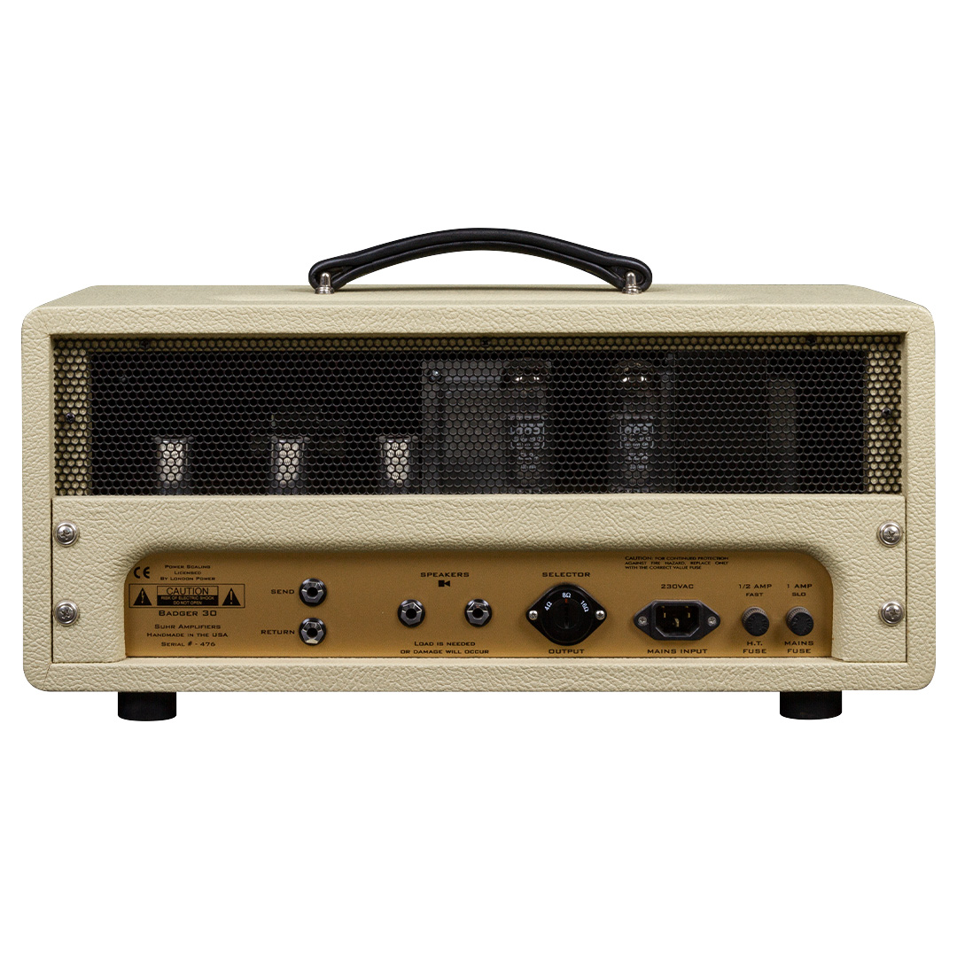 Suhr Badger 30 Cream Head 25w - Ampli Guitare Électrique TÊte / PÉdale - Variation 1