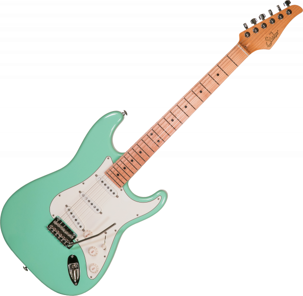 ギター Suhr classic S 3S Suhr Classic S SSS Electric Guitar - 3-tone Burst with Maple