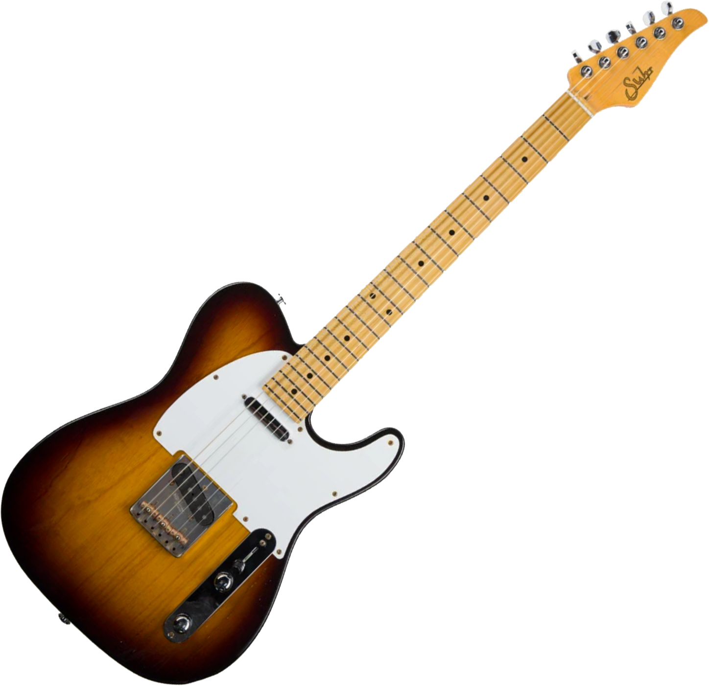 Suhr Classic T Antique 01-cta-0025 2s  Ht Mn - 2 Tone Tobacco Burst - Guitare Électrique Forme Tel - Main picture