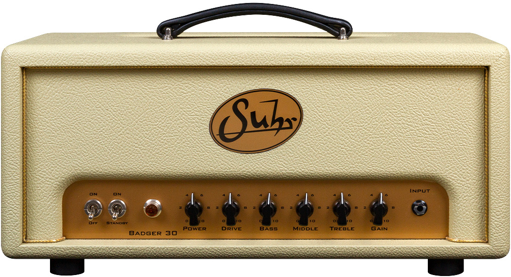 Suhr Badger 30 Cream Head 25w - Ampli Guitare Électrique TÊte / PÉdale - Main picture