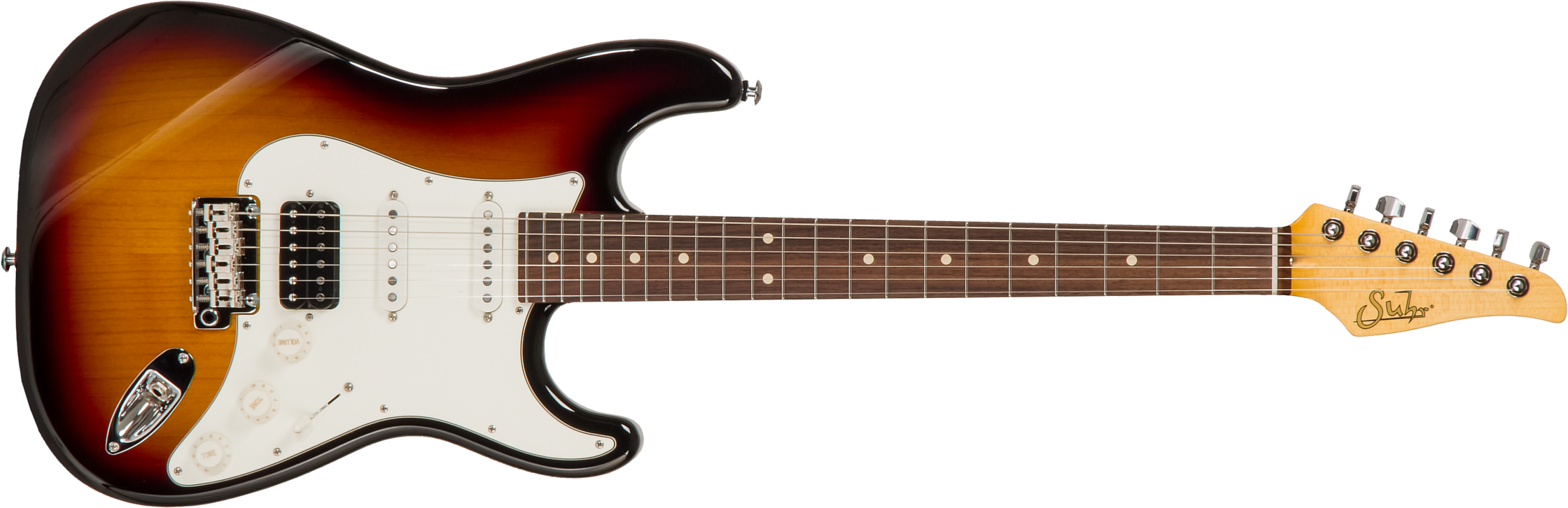 Suhr Classic S 01-cls-0001 Hss Trem Rw #70248 - 3 Tone Burst - Guitare Électrique Forme Str - Main picture