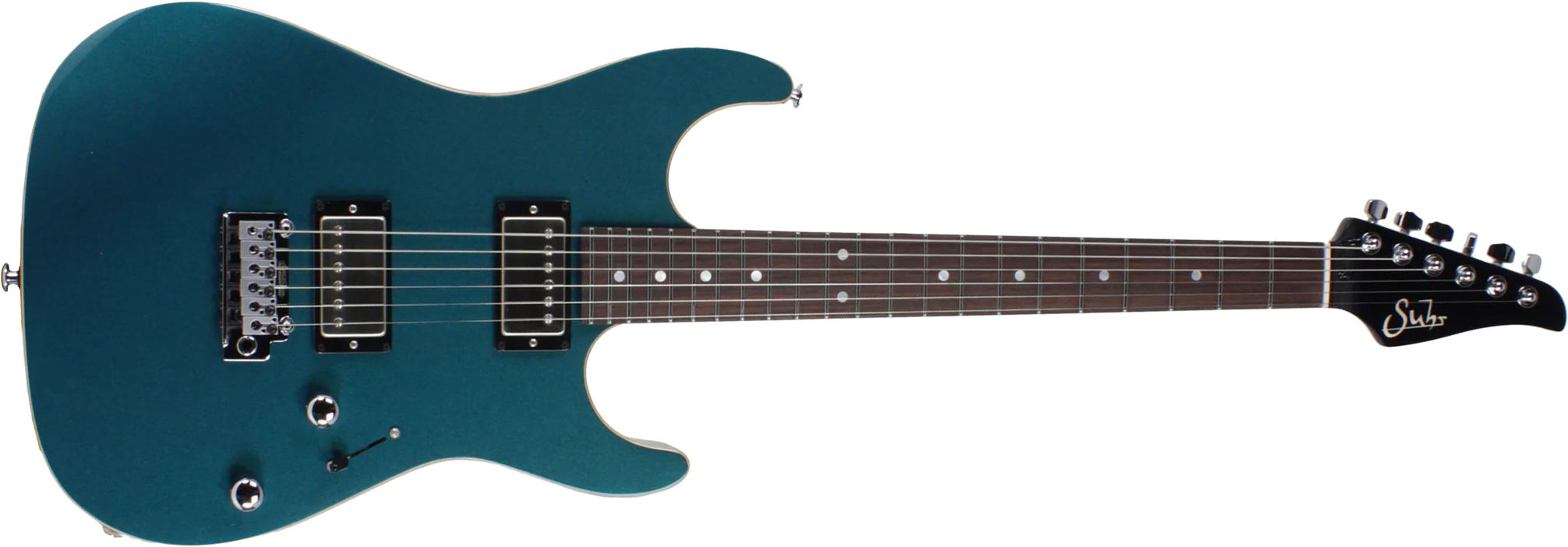 Suhr Pete Thorn Standard 01-sig-0012 Signature 2h Trem Rw - Ocean Turquoise Metallic - Guitare Électrique Forme Str - Main picture