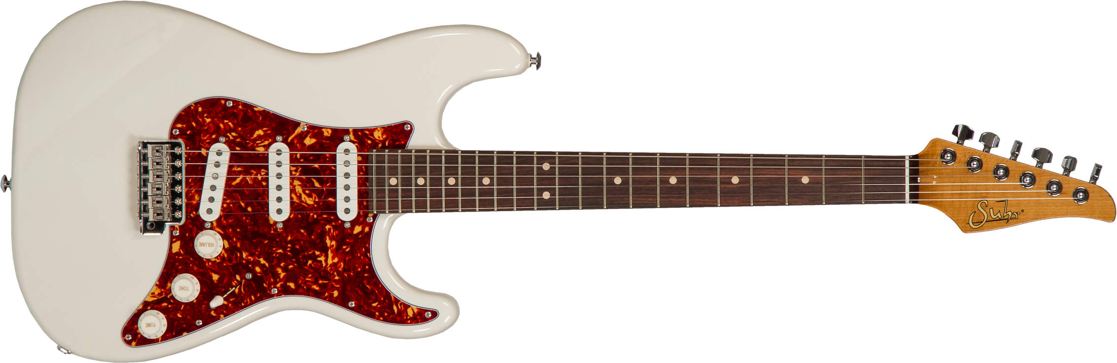 Suhr Scott Henderson Classic S 01-sig-0009 Signature 3s Trem Rw #67764 - Olympic White - Guitare Électrique Forme Str - Main picture