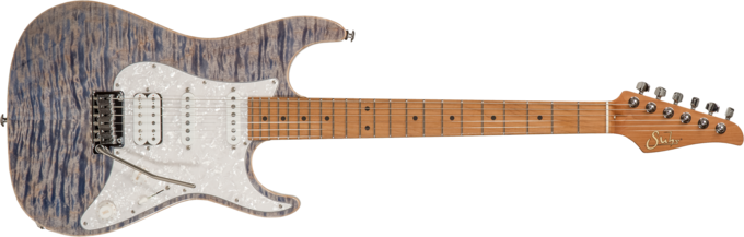 Suhr                           Standard Plus 01-STP-0047 #72739 - Trans blue denim slate