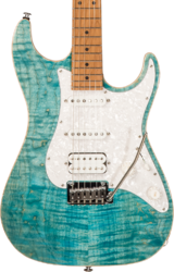 Guitare électrique forme str Suhr                           Standard Plus 01-STP-0041 #72737 - Bahama blue