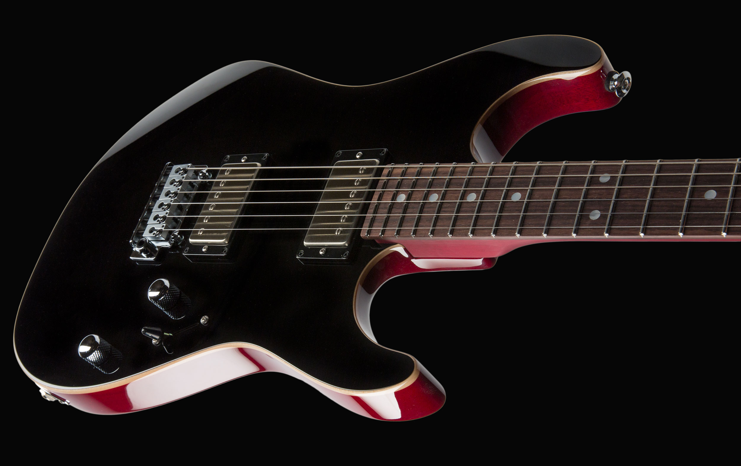 Suhr Pete Thorn Standard 01-sig-0007 Signature 2h Trem Rw - Black - Guitare Électrique Forme Str - Variation 1