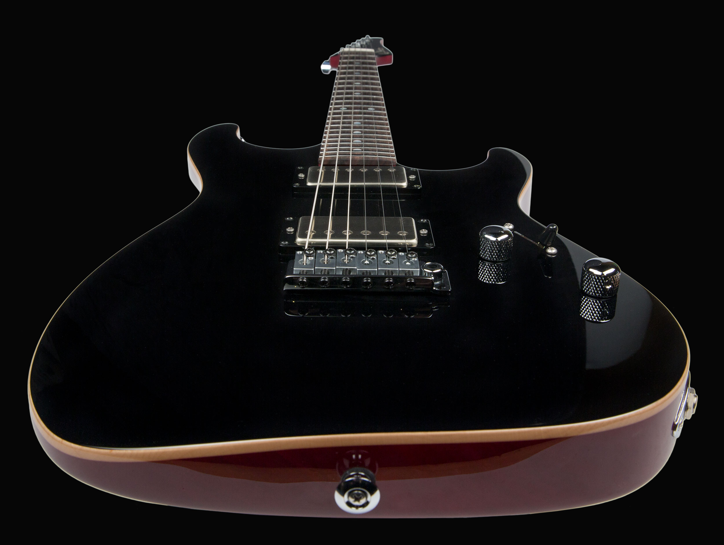 Suhr Pete Thorn Standard 01-sig-0007 Signature 2h Trem Rw - Black - Guitare Électrique Forme Str - Variation 2
