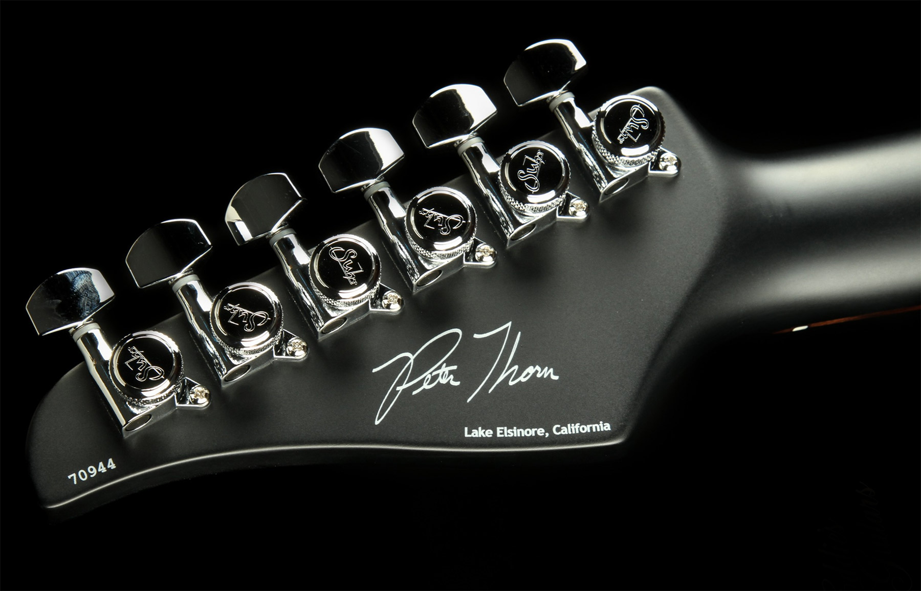 Suhr Pete Thorn Standard 01-sig-0012 Signature 2h Trem Rw - Ocean Turquoise Metallic - Guitare Électrique Forme Str - Variation 8