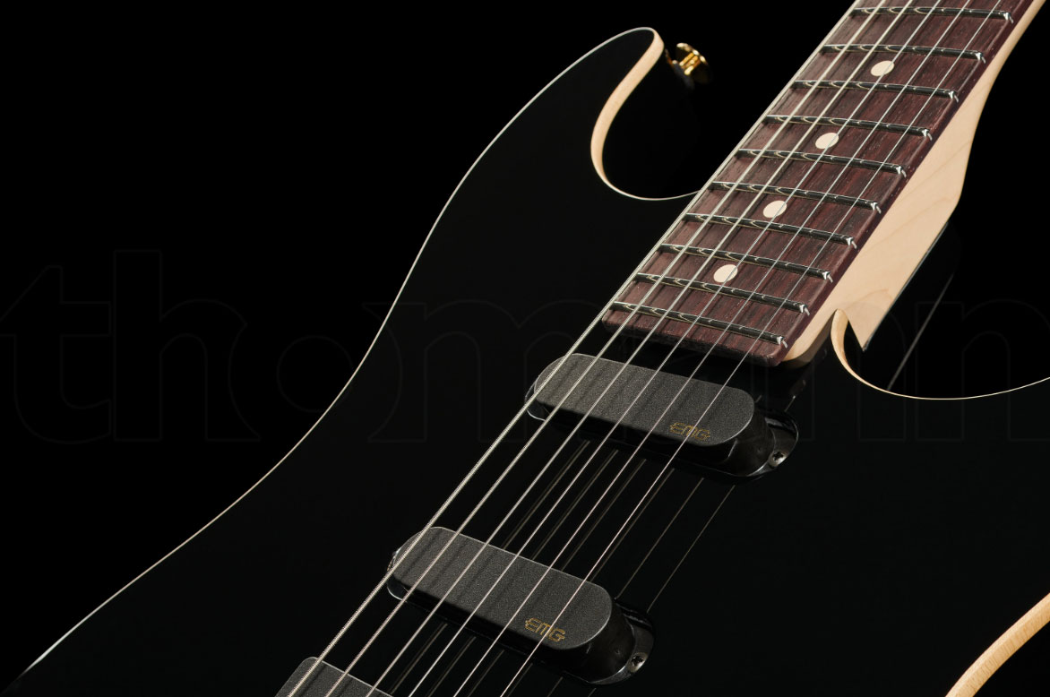 Suhr Standard Legacy 01-ltd-0032 Hss Emg Fr Rw - Black - Guitare Électrique Forme Str - Variation 1