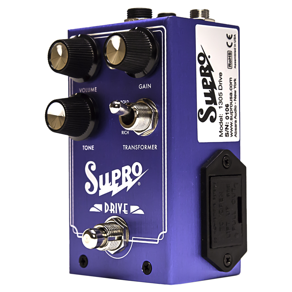 Supro 1305 Drive - PÉdale Overdrive / Distortion / Fuzz - Variation 2