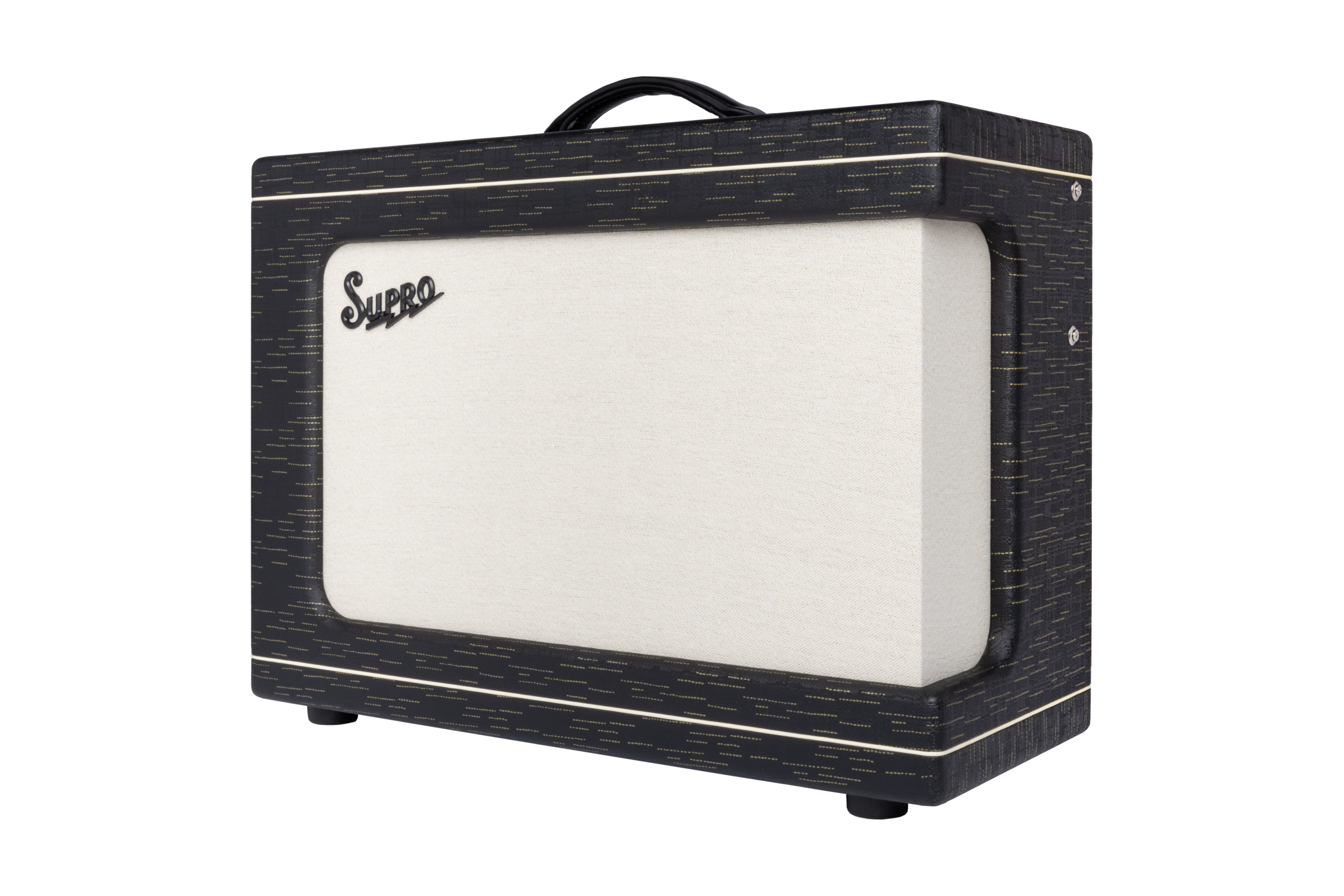 Supro Ambassador Custom Black Gold Scandia 2x10 50w - Ampli Guitare Électrique Combo - Variation 2